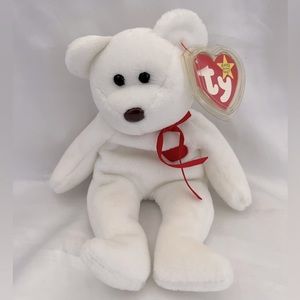 Valentino Bear - Beanie Baby with Original Tags